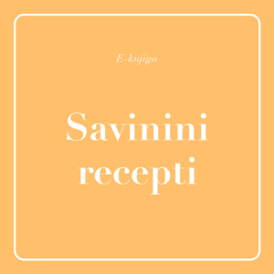 Eknjiga Savinini recepti
