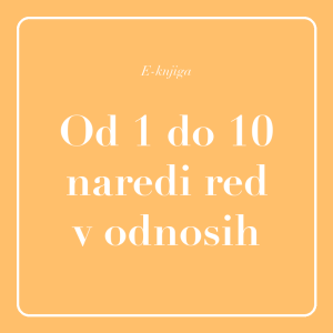 Od 1 do 10 naredi red v odnosih